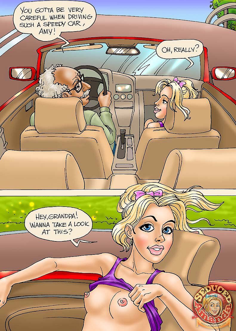 Seduced Amanda - Grandpa and His New Ride page 3