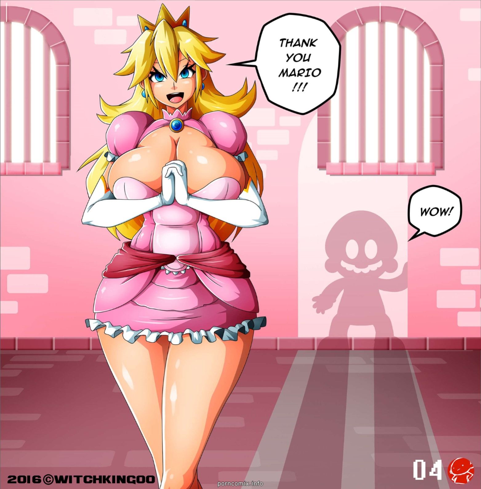 Witchking00,Princess Peach - Thanks You Mario page 5