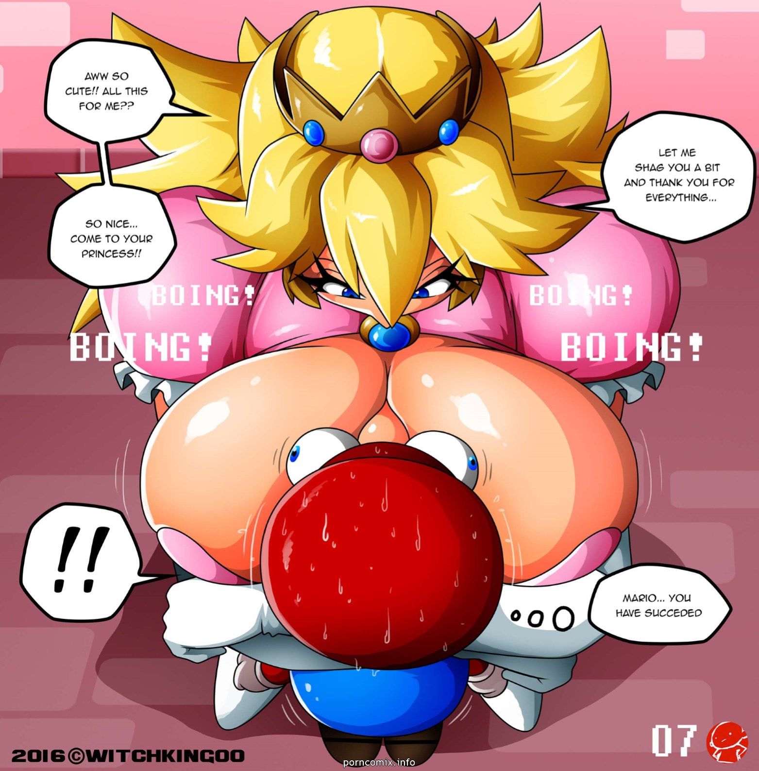 Witchking00,Princess Peach - Thanks You Mario page 8