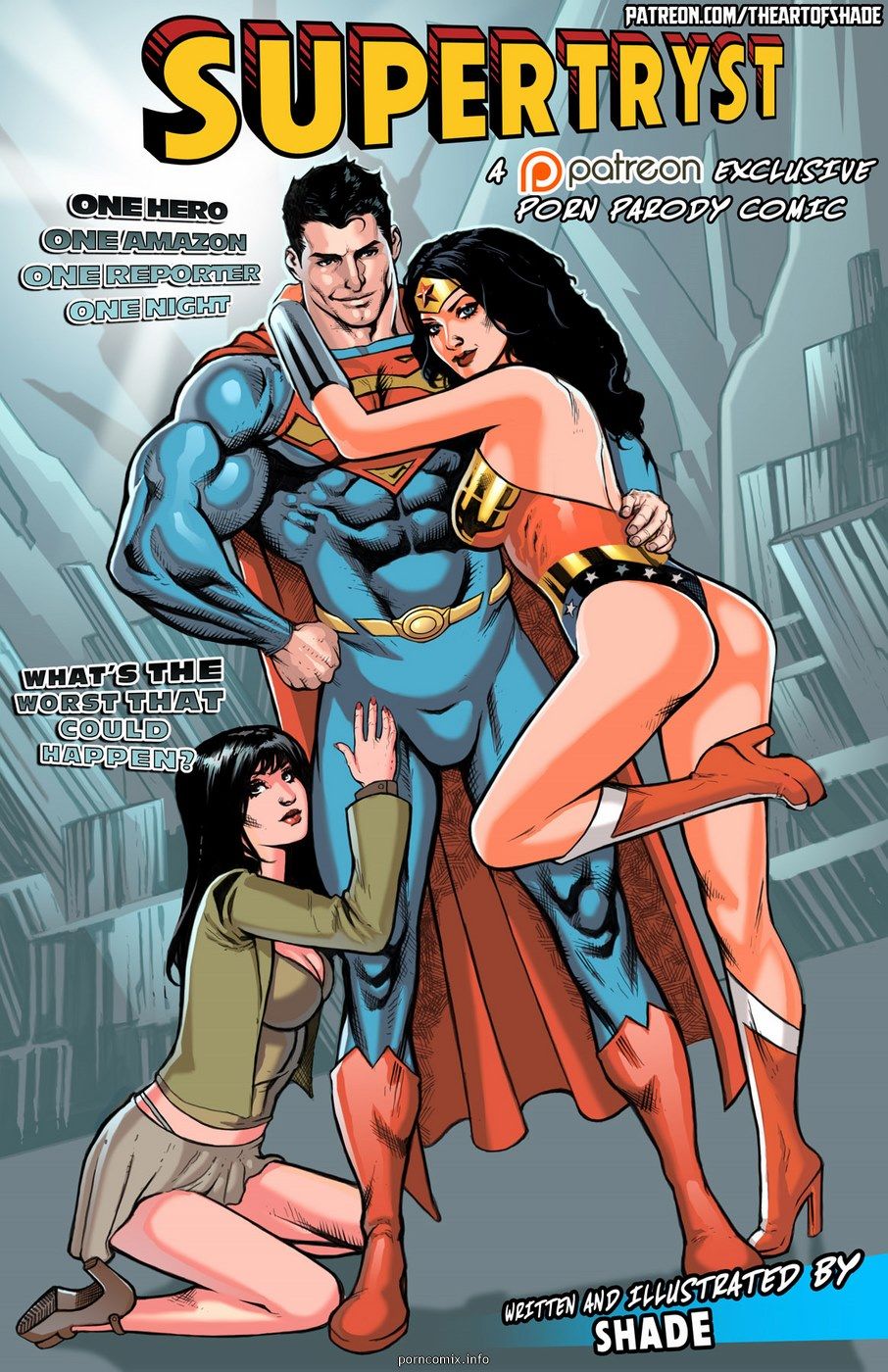Shade - Supertryst - Superman, WonderWoman page 1