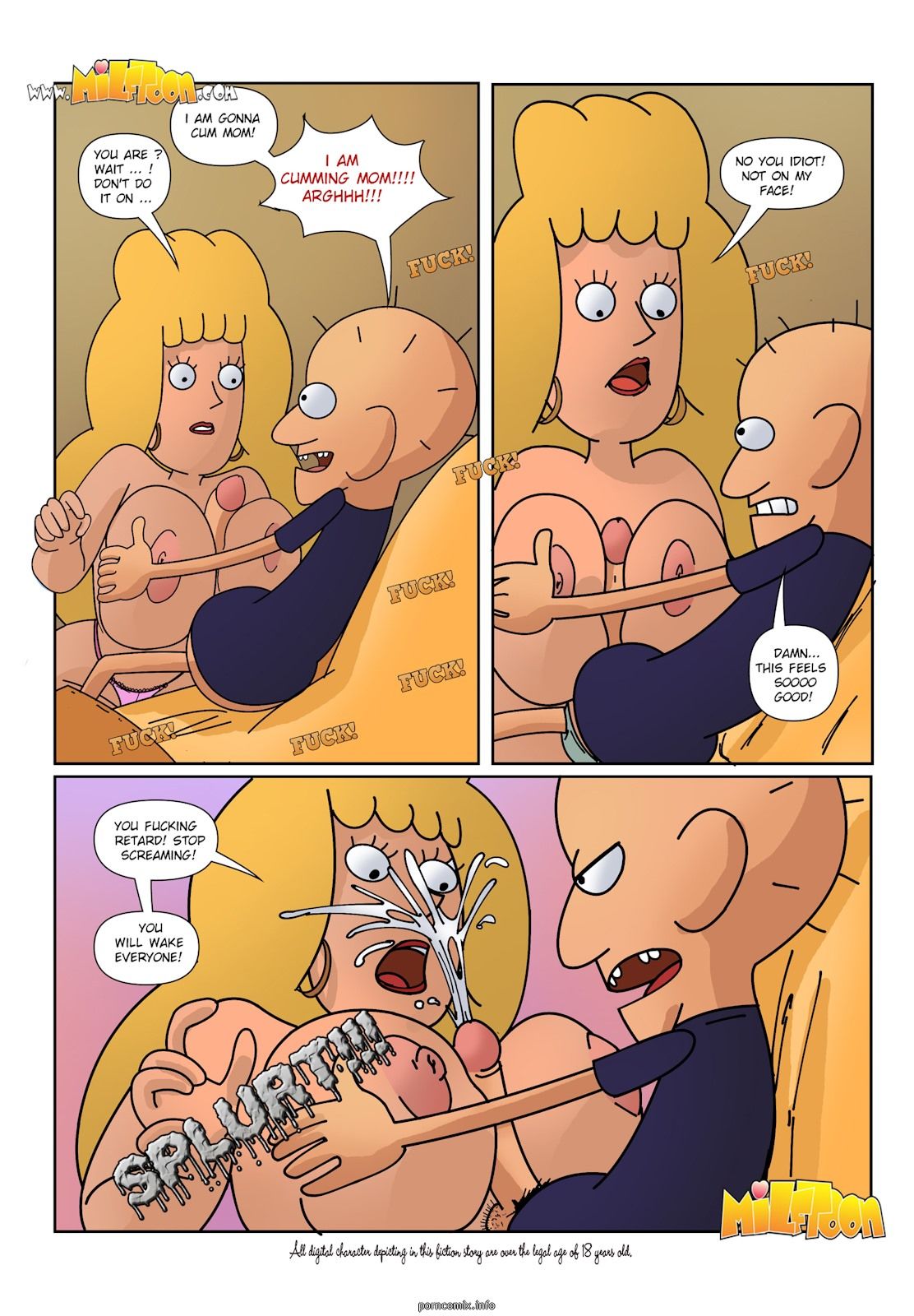 Milftoon - Sumo, Mom Son Incest page 10
