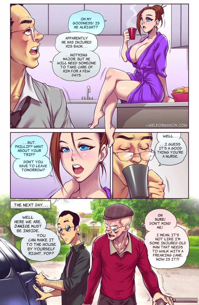 Melkor Mancin - The Naughty In Law (Animated) page 3