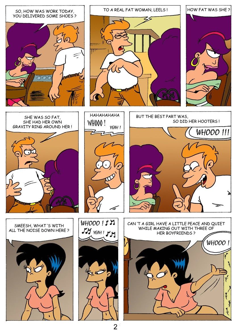 Futurama Love and Marriage page 3