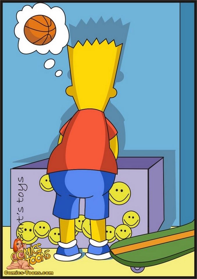 Bart Entrapped - Simpsons page 2
