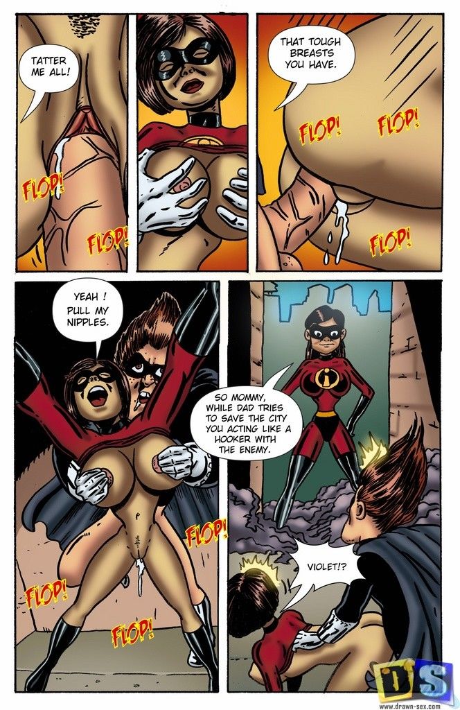 Incredibles - Drawn Sex, Cartoon page 4