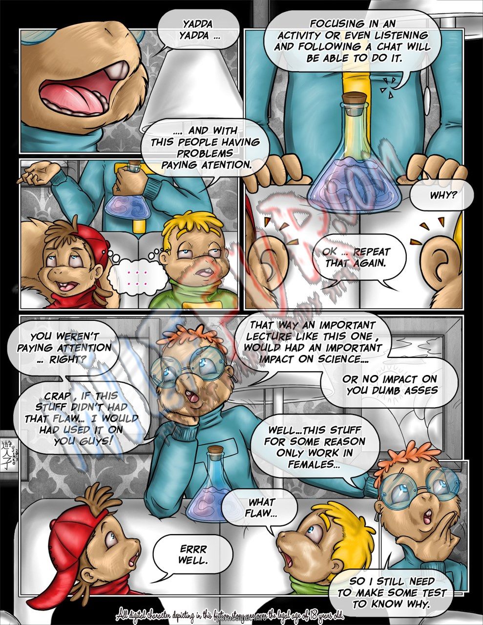 Milffur - MATC, Furry Cartoon Hardcore Sex page 2