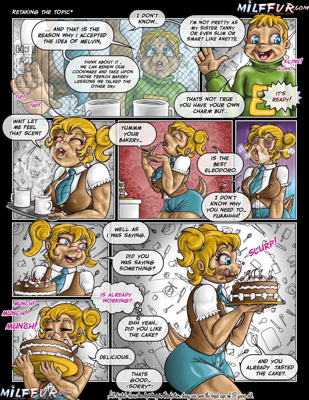 Milffur - MATC, Furry Cartoon Hardcore Sex page 5