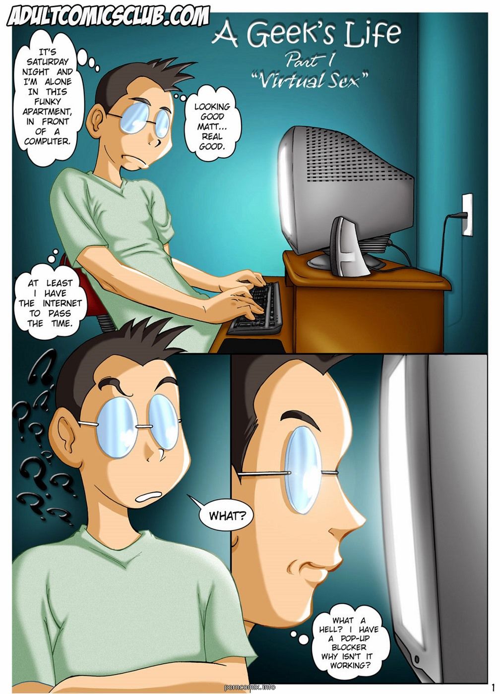 A Geek's Life - Romulo Melkormancin page 1