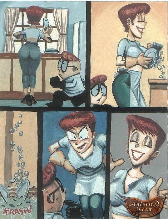 Dexter and Jetsons - Animated Incest page 1