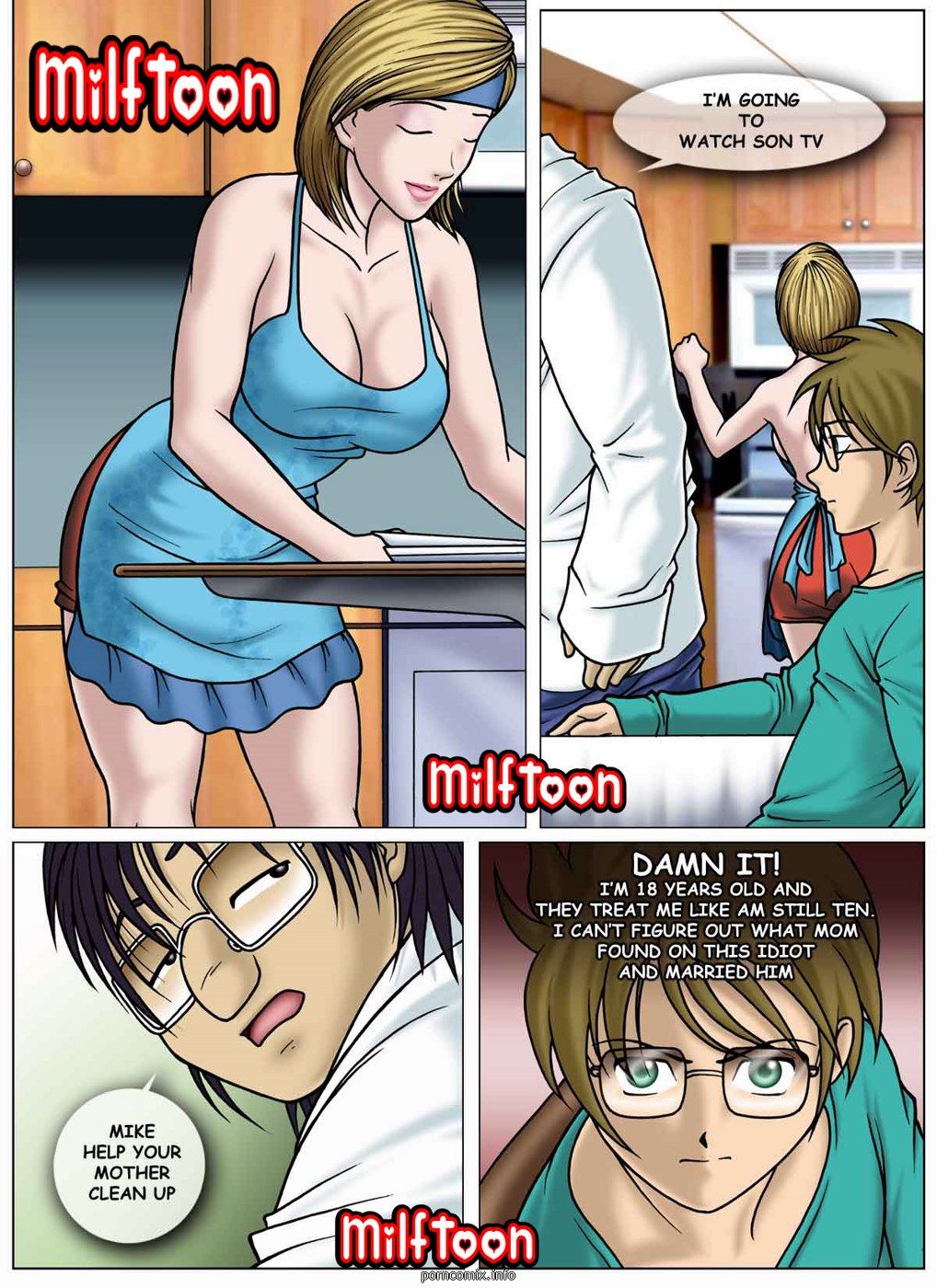 Milftoon - Suprizing page 1