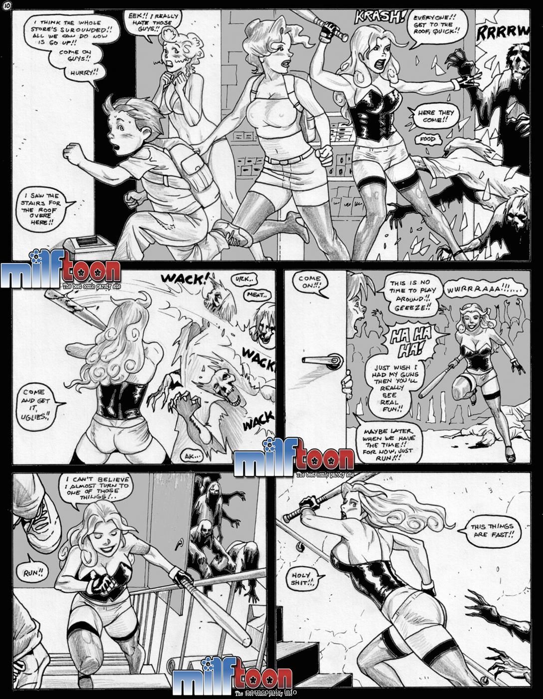 Milftoon - Contains Virus Zombies page 10