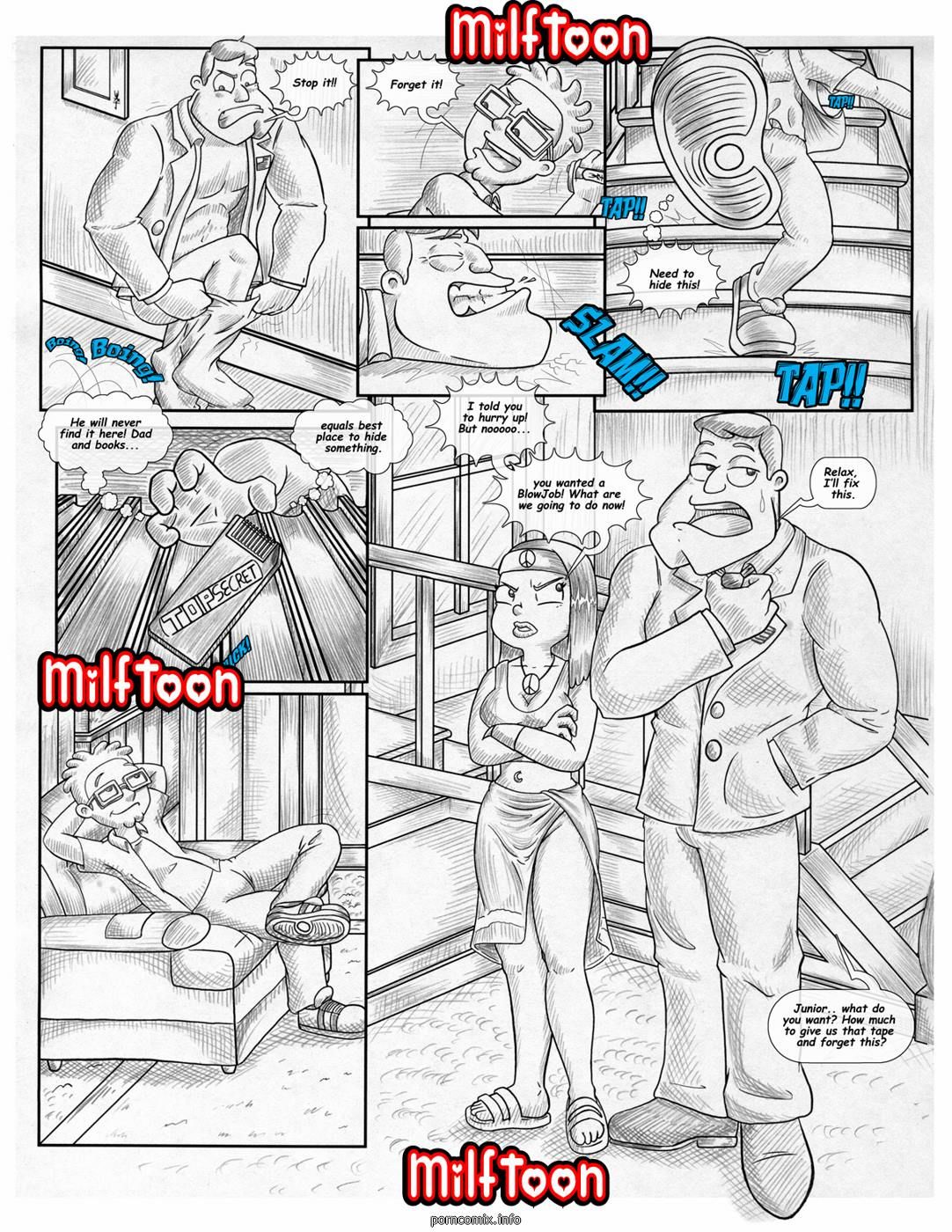 Milftoon - Americunt Mom-Dad Incest page 6