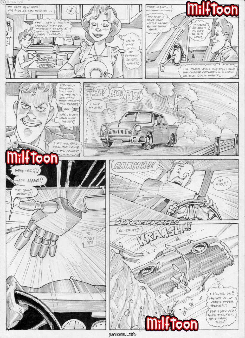 Milftoon - Iron Giant 2, Incest page 13