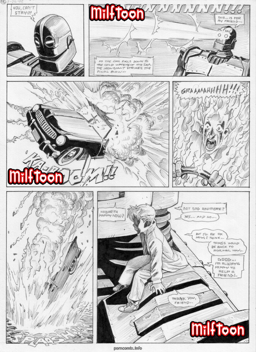 Milftoon - Iron Giant 2, Incest page 14