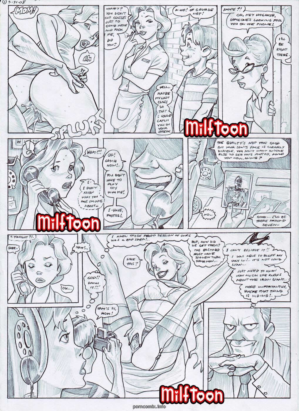 Milftoon - Iron Giant 2, Incest page 2