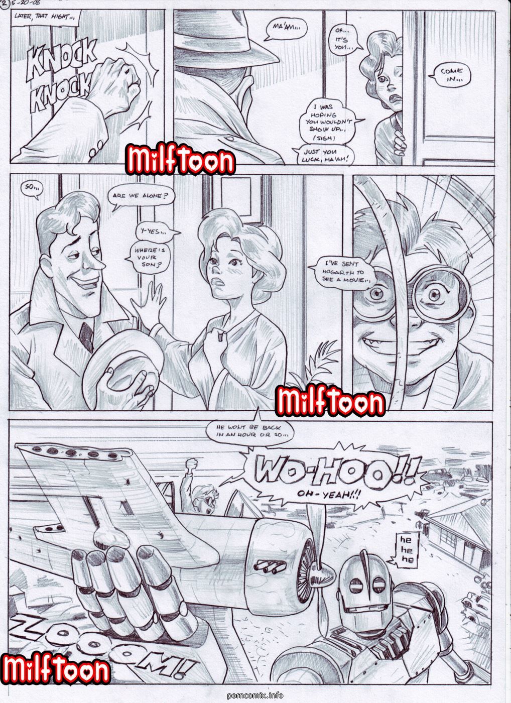 Milftoon - Iron Giant 2, Incest page 3