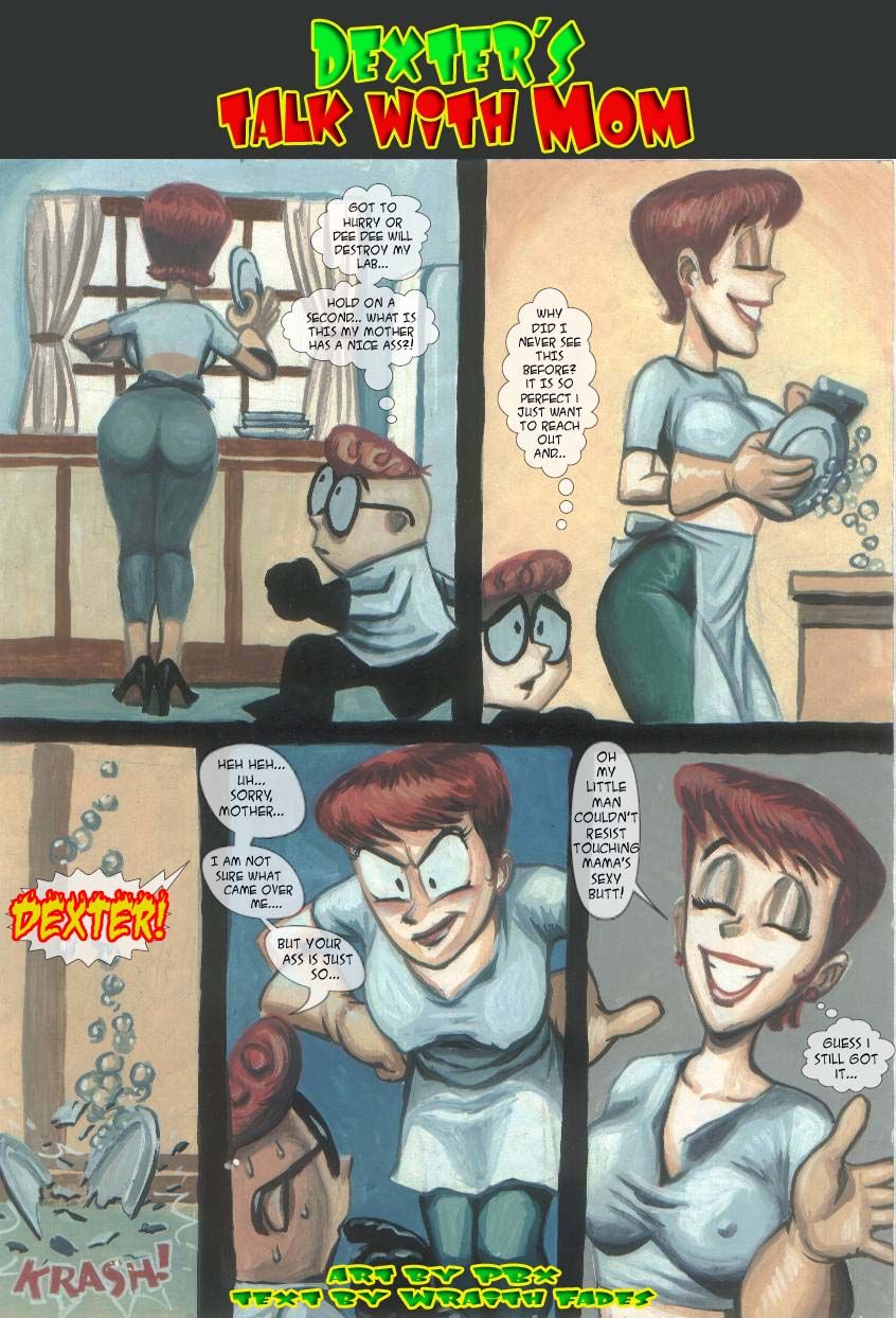 Dexters laboratory - Talk with mom page 1