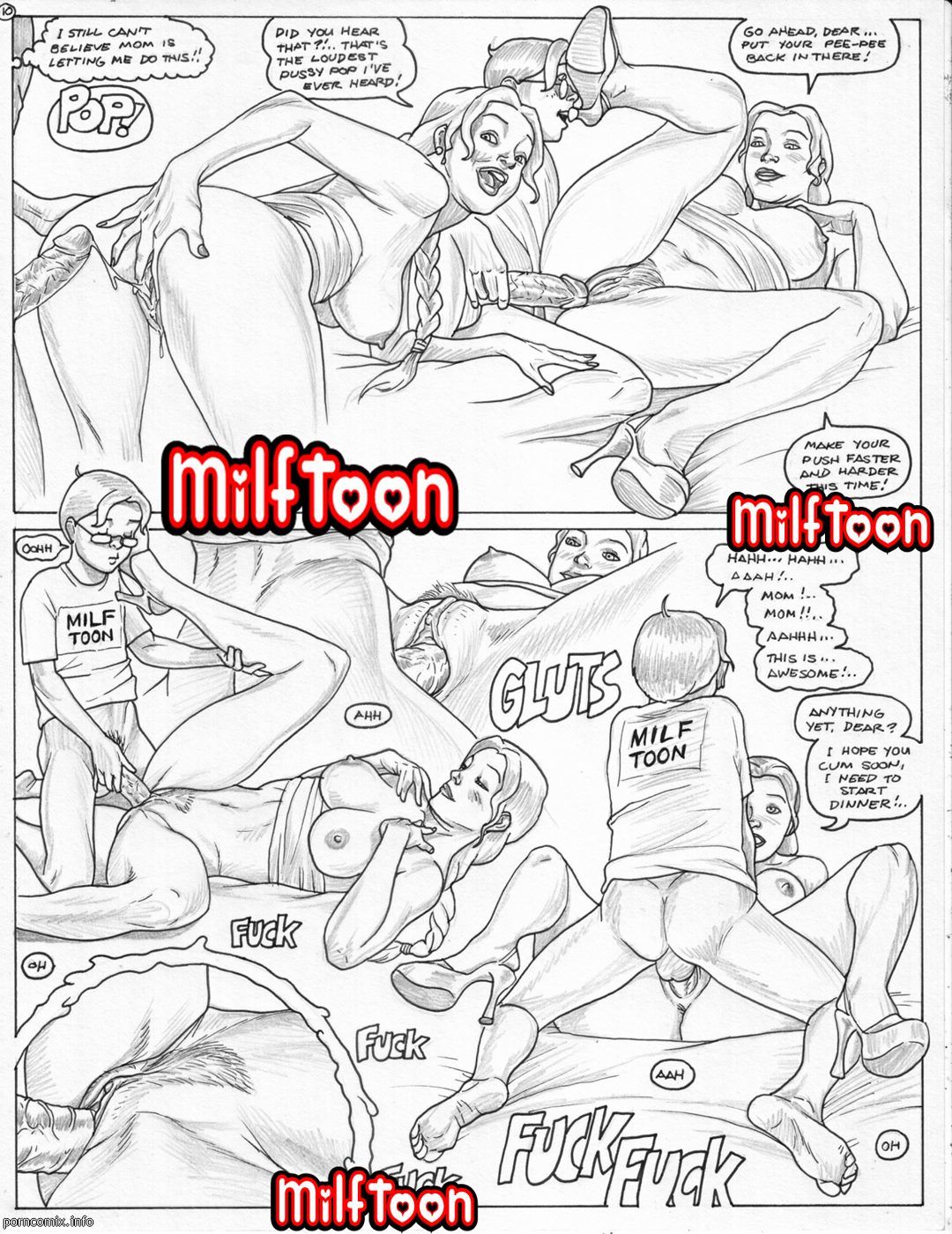 Milftoon - Dumb Blond page 11