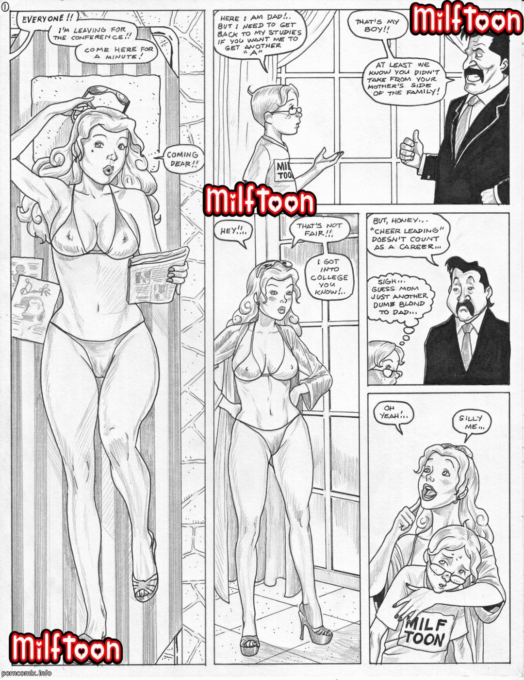 Milftoon - Dumb Blond page 2