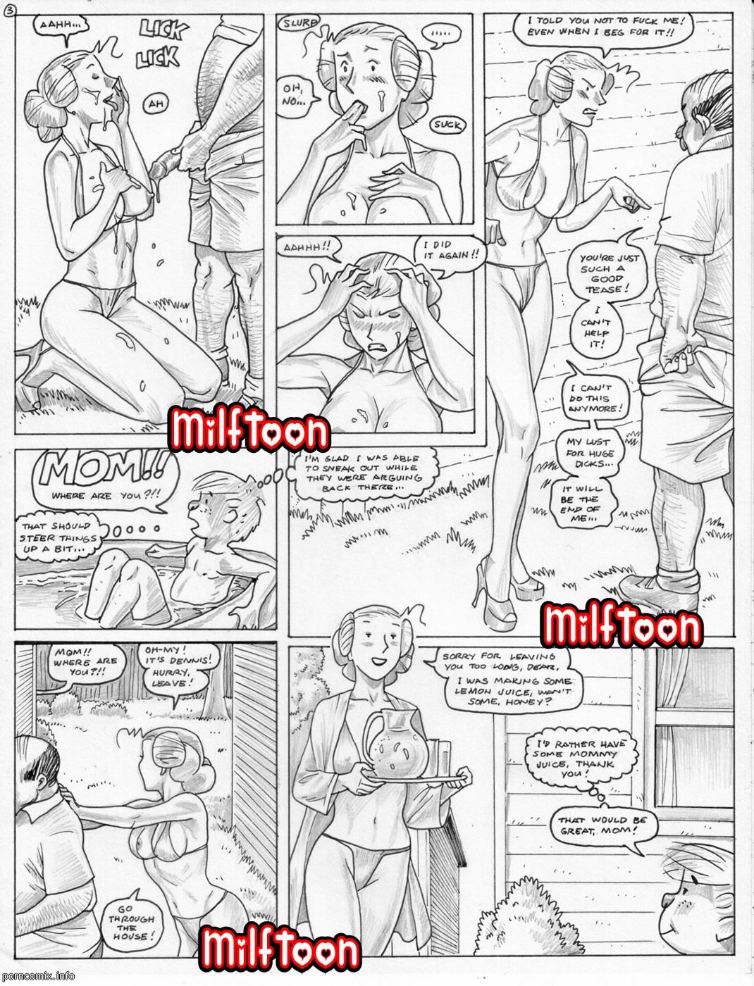 Milftoon - Dennix,PBX Incest page 3