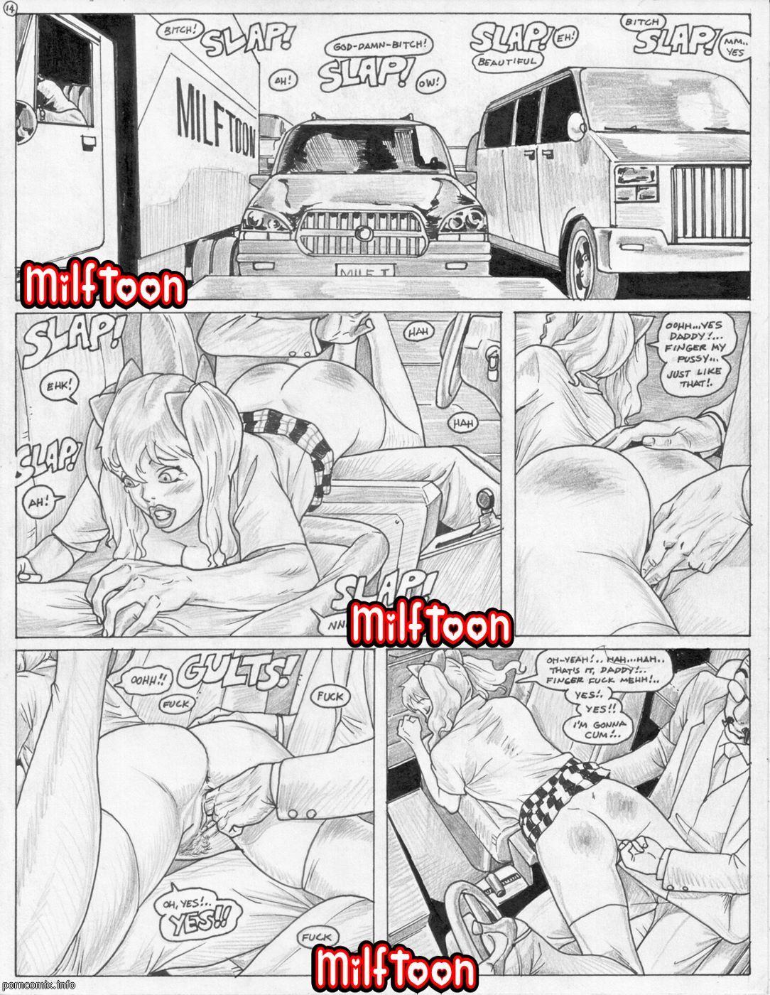 Milftoon - Family, Mom Son Incest page 15