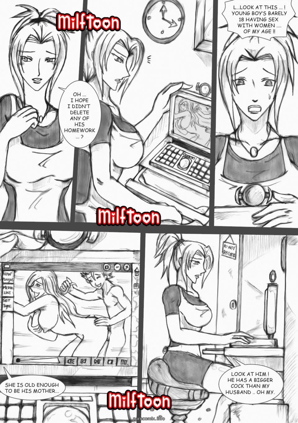 Milftoon - Resisting Mom page 3