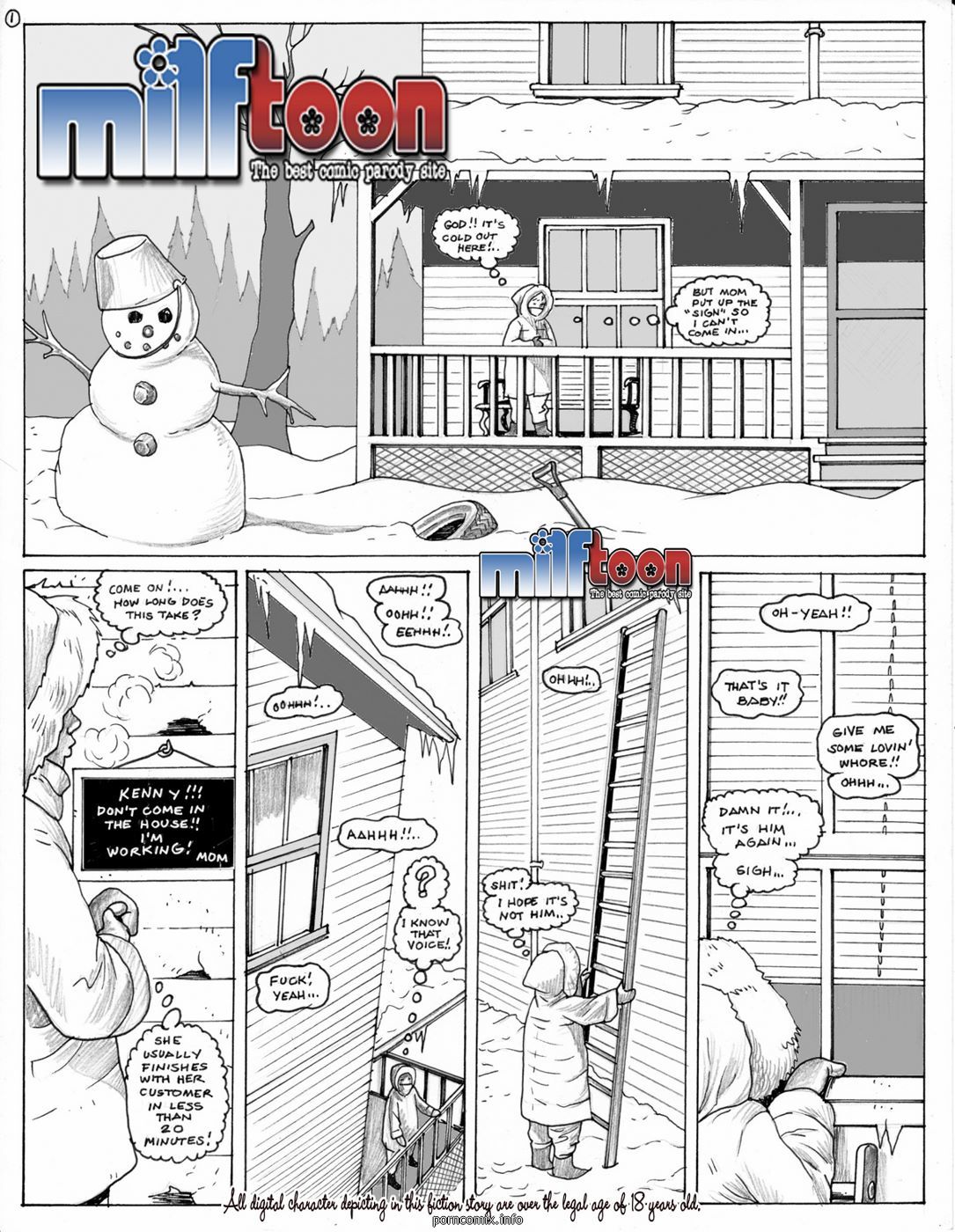 Milftoon - North Park, Incest page 1