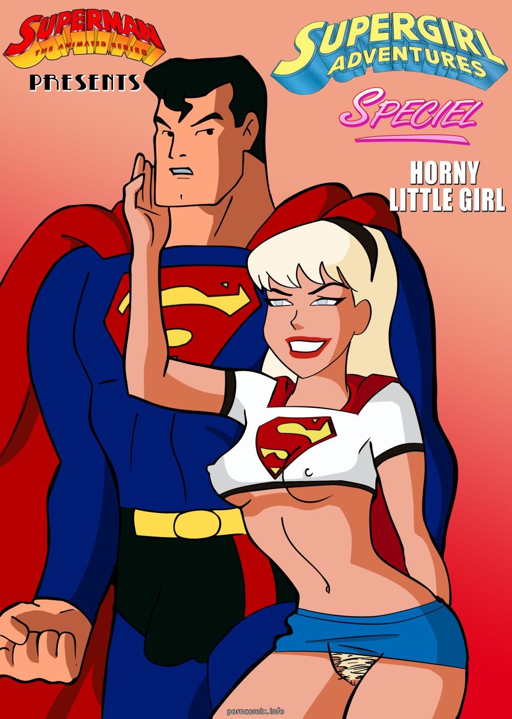 Supergirl Special - Horny Little Girl page 1